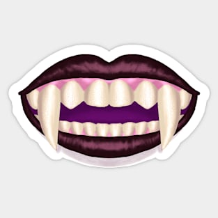 Sexy Fangs Sticker